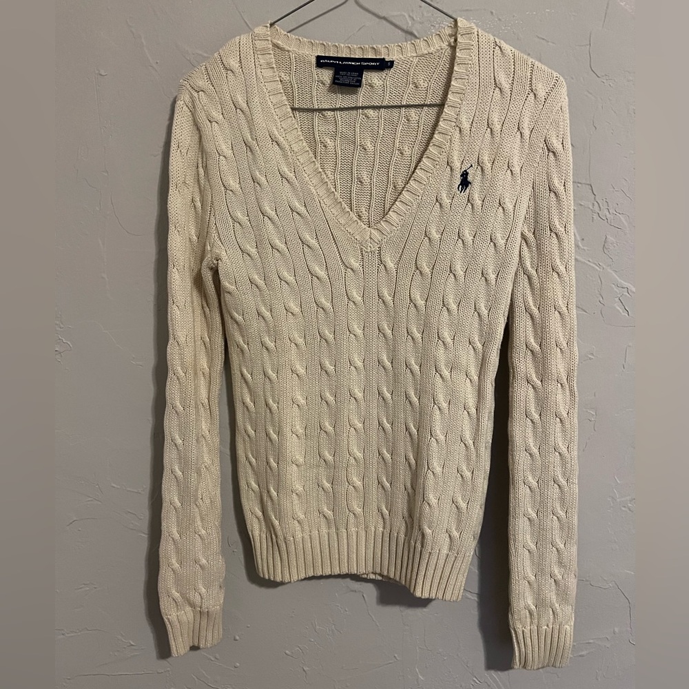 Ralph Lauren Sport cable knit sweater